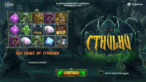 Play Cthulhu slot